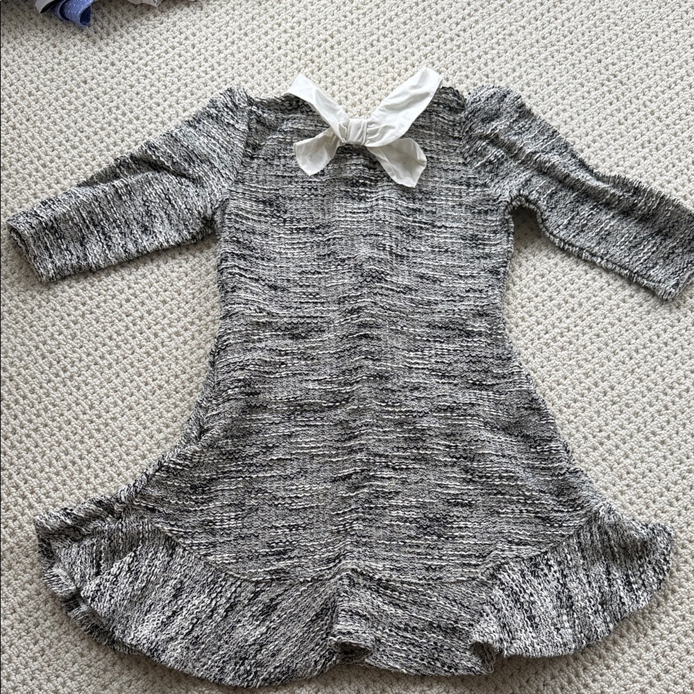 Janie and Jack Textured Knit with Cream Accents